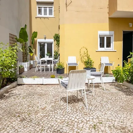 Serene 2bdr With Patio * Lisboa
